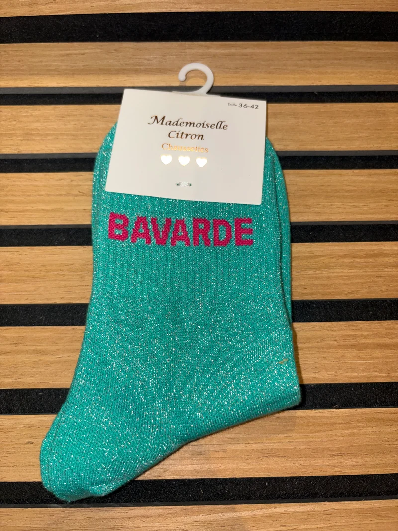 Chaussettes « Bavarde »
