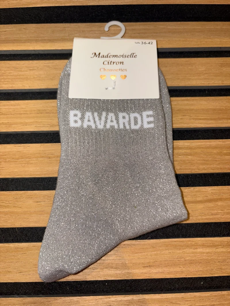 Chaussettes « Bavarde »