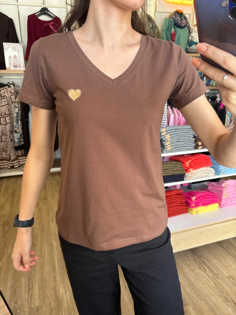 T-shirt cœur