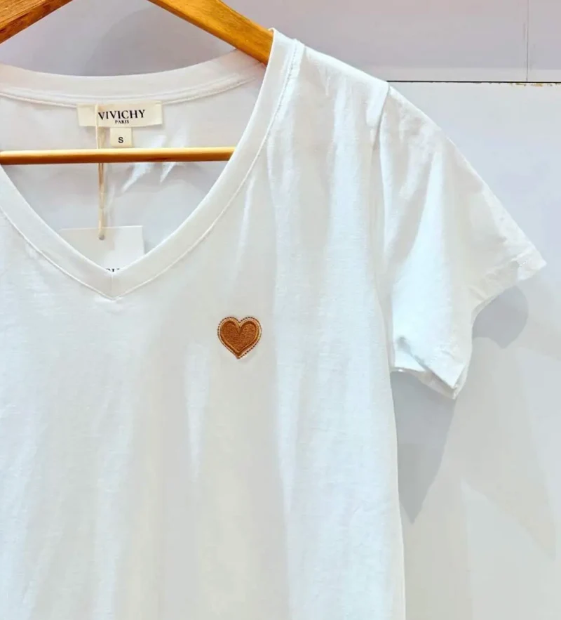 T-shirt cœur