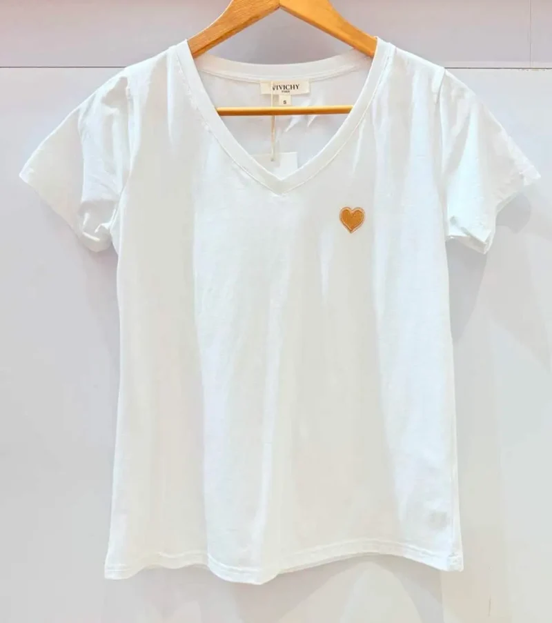 T-shirt cœur