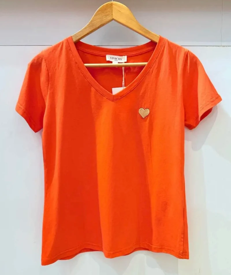 T-shirt cœur