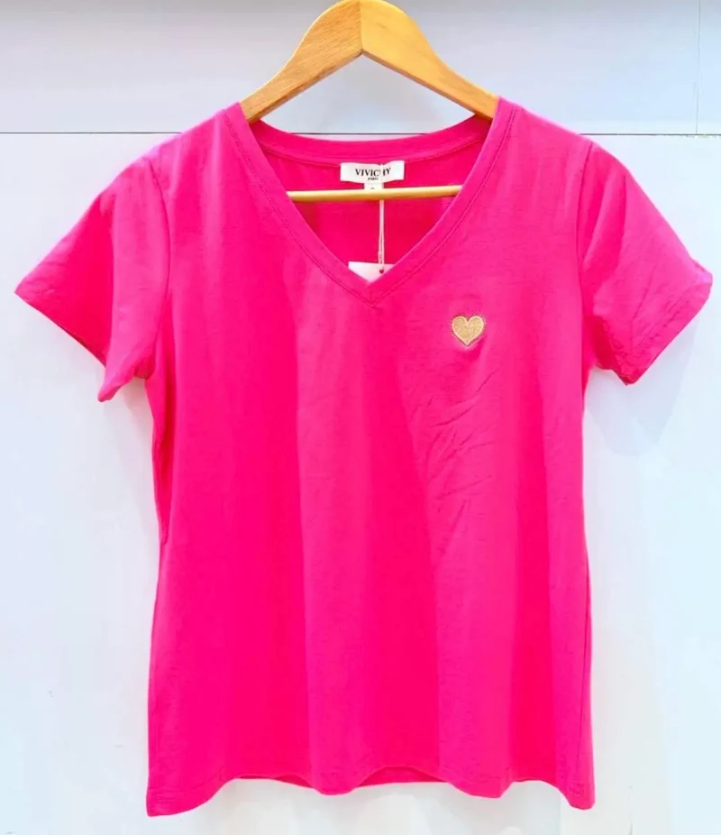 T-shirt cœur