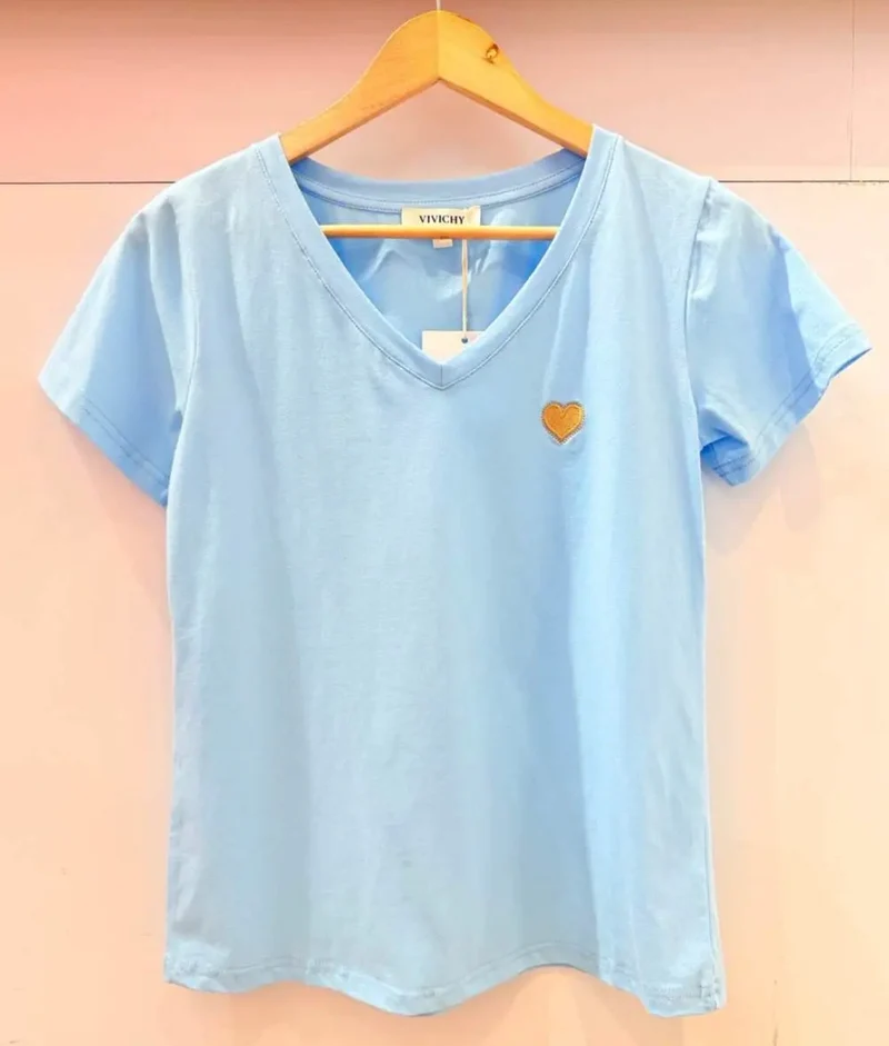 T-shirt cœur