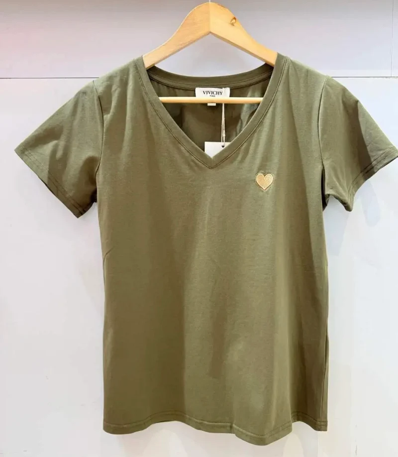 T-shirt cœur