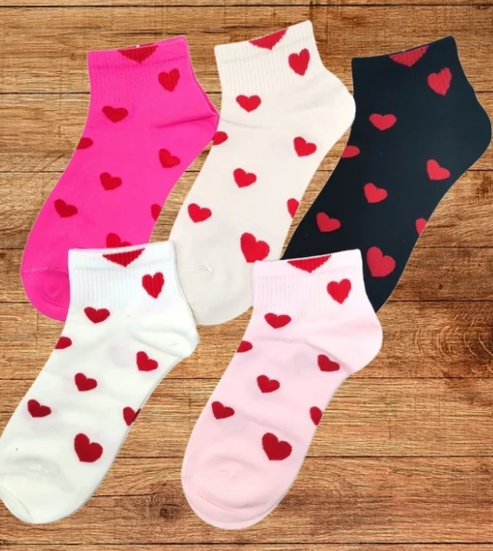 Chaussette coeur