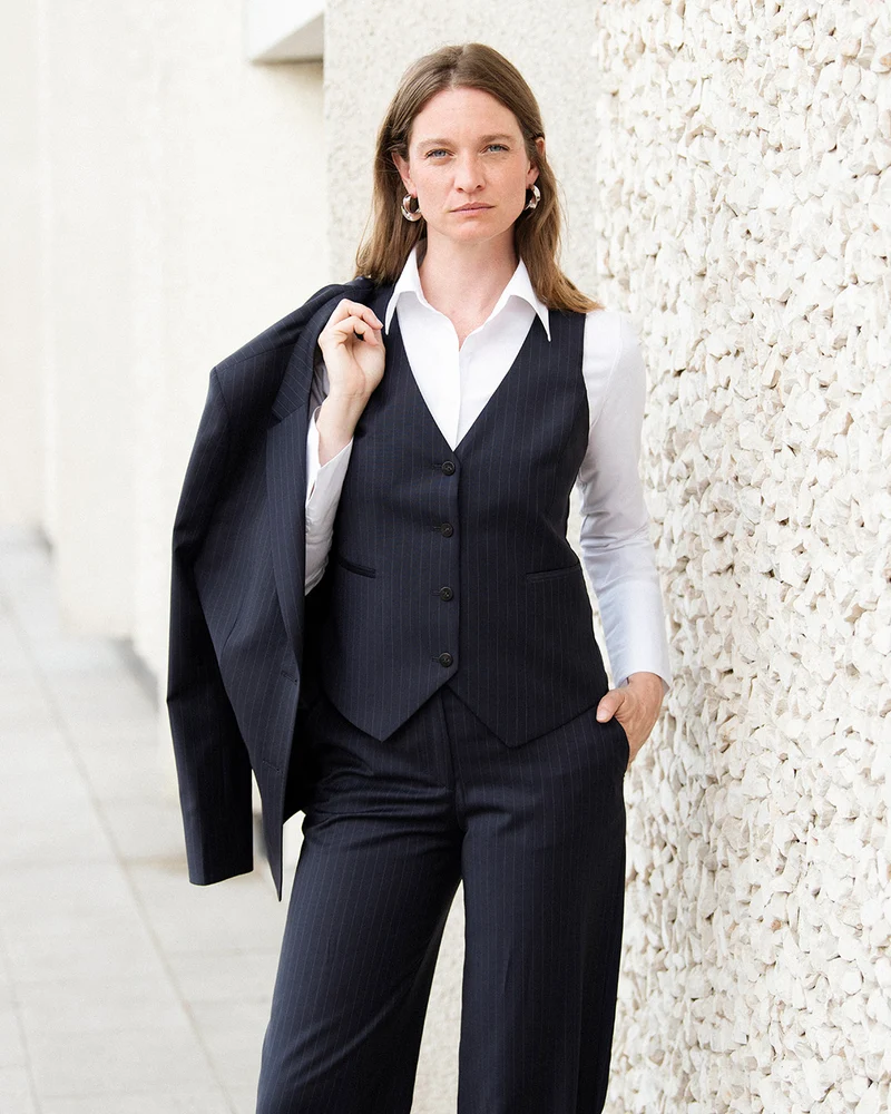Gilet sans manches Lisbonne - Rayures Tennis
