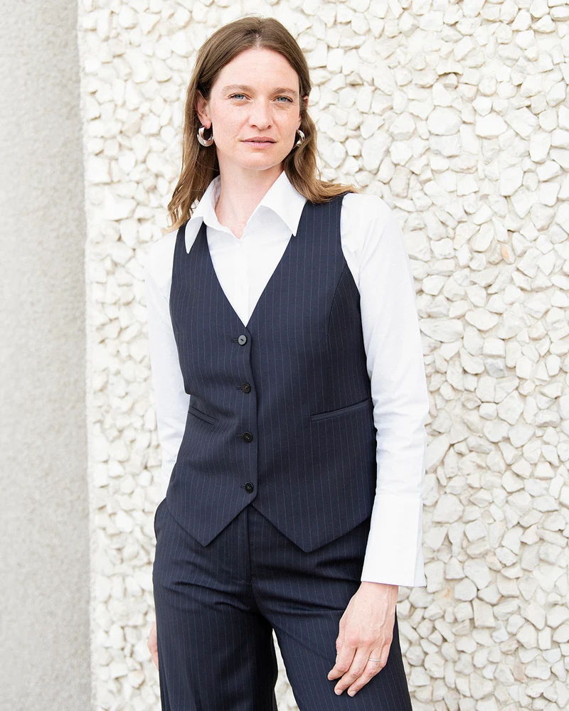 Gilet sans manches Lisbonne - Rayures Tennis