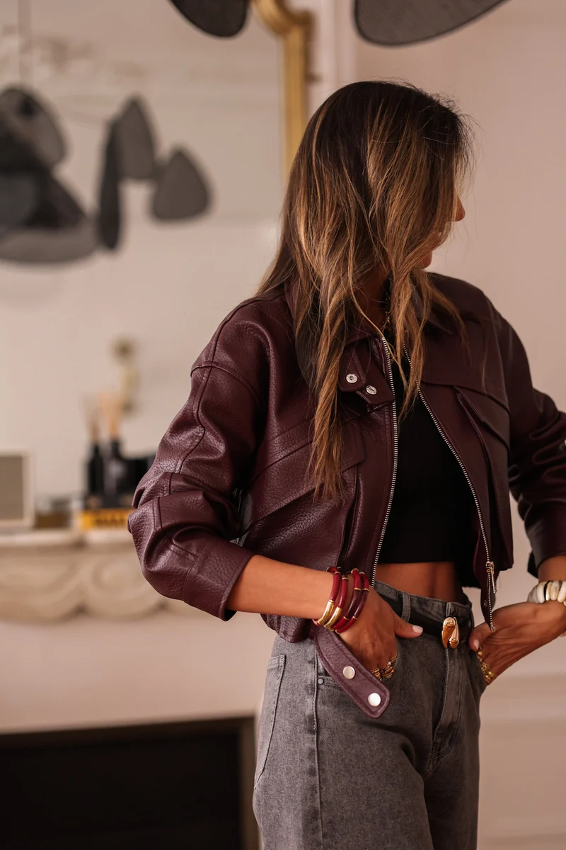 Perfecto Haley bordeaux