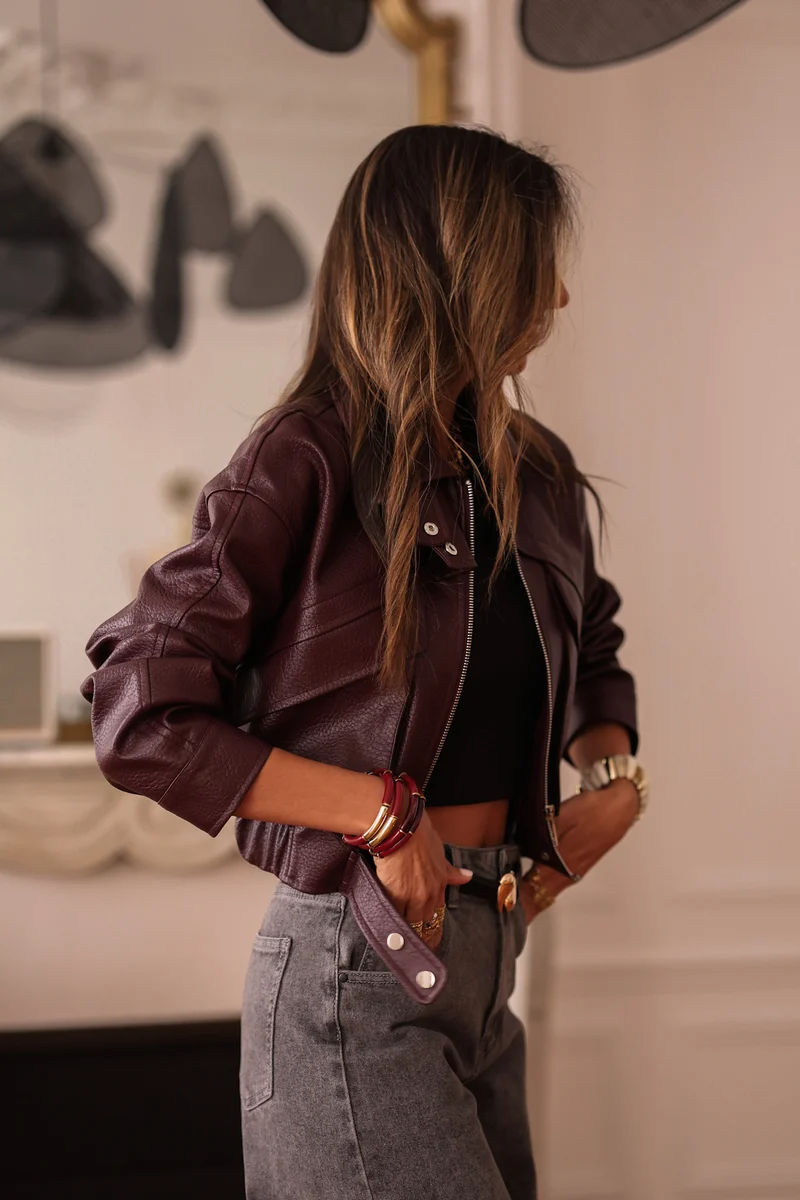 Perfecto Haley bordeaux
