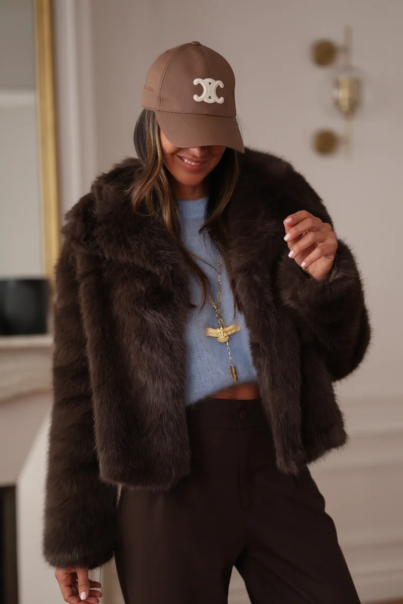 Veste Vélia choco