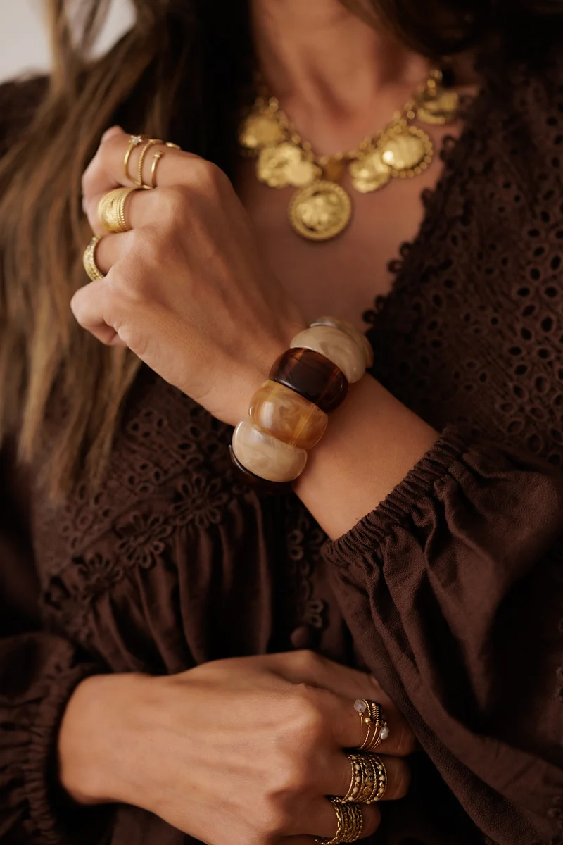 Bracelet Seville marron
