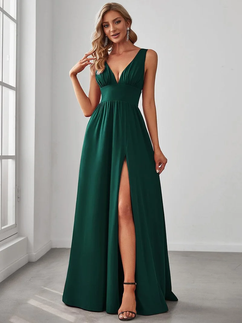 Meilleurs choix de robes de demoiselle d'honneur vert foncé