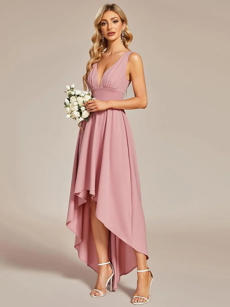 ever SORAYA|Robe gala longue taille haute à col V