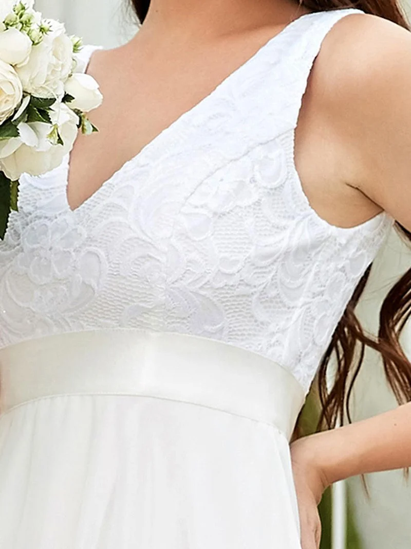 ever COSTA|Robe invitée mariage asymétrique en mousseline de soie