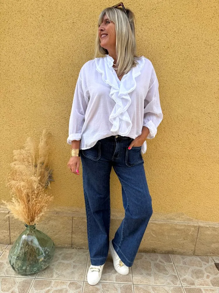 Chemise Alina blanc