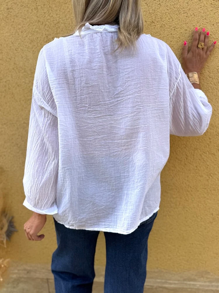 Chemise Alina blanc