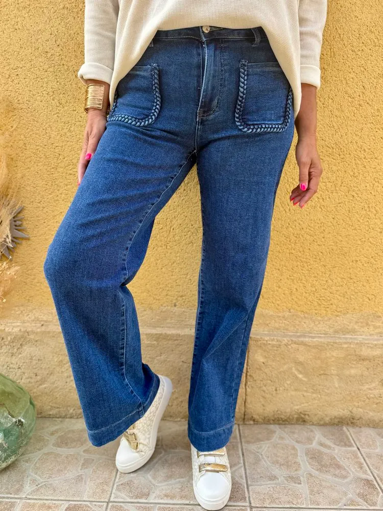 Jean wide leg London