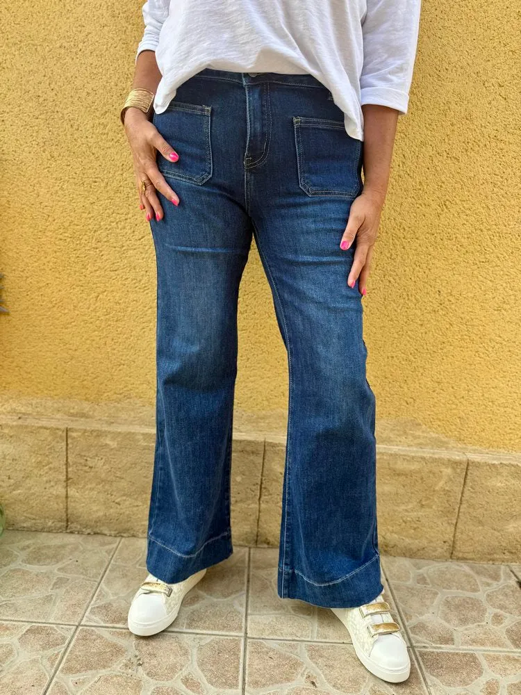 Jean wide leg Boston