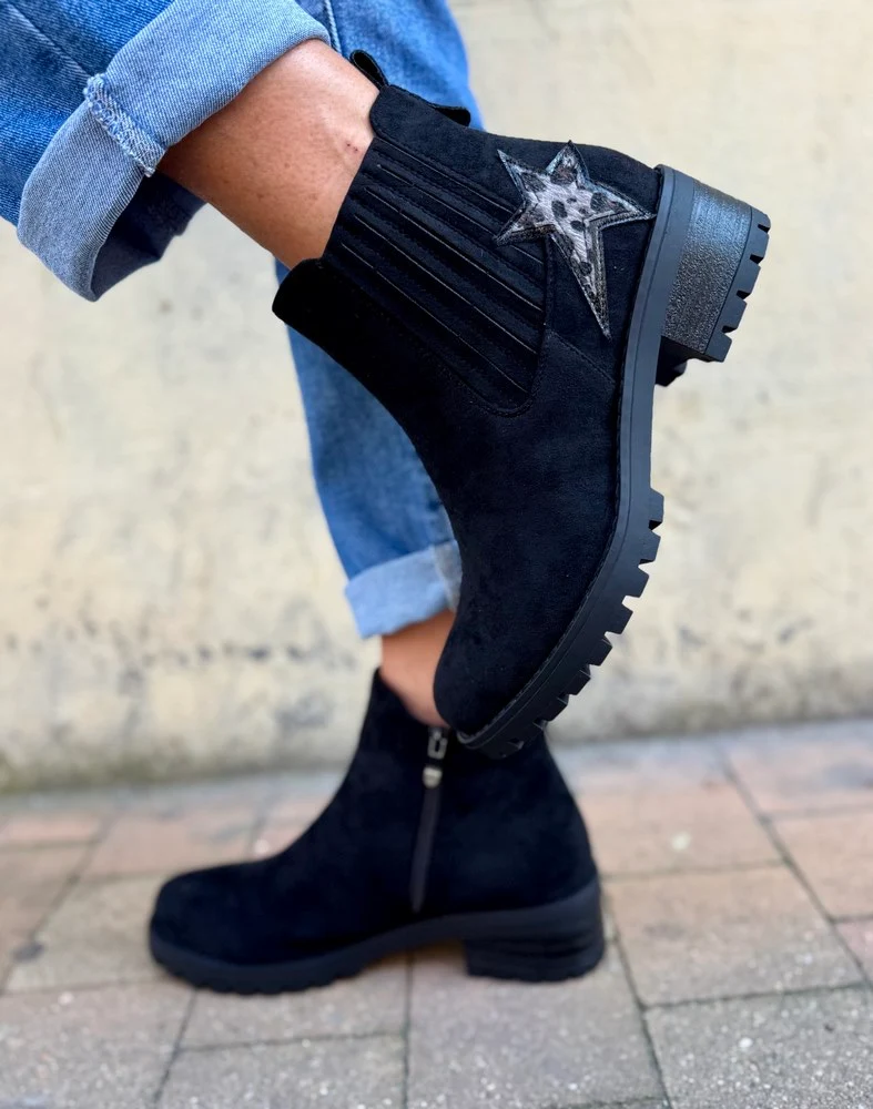 Boots Etoile noir
