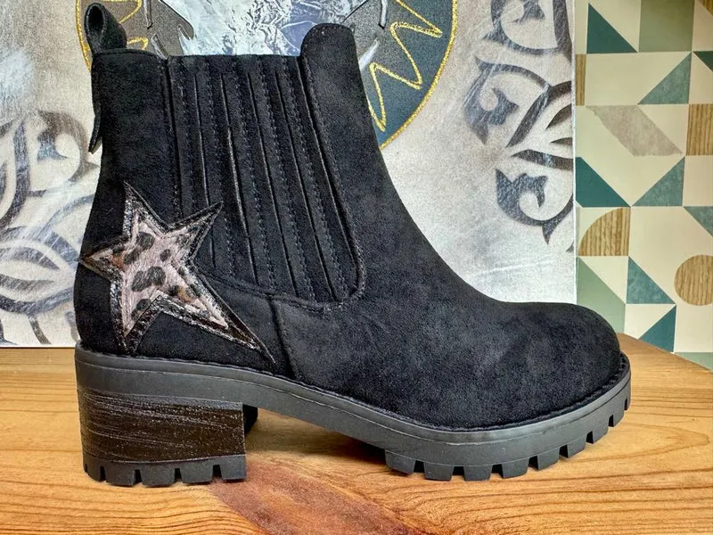 Boots Etoile noir