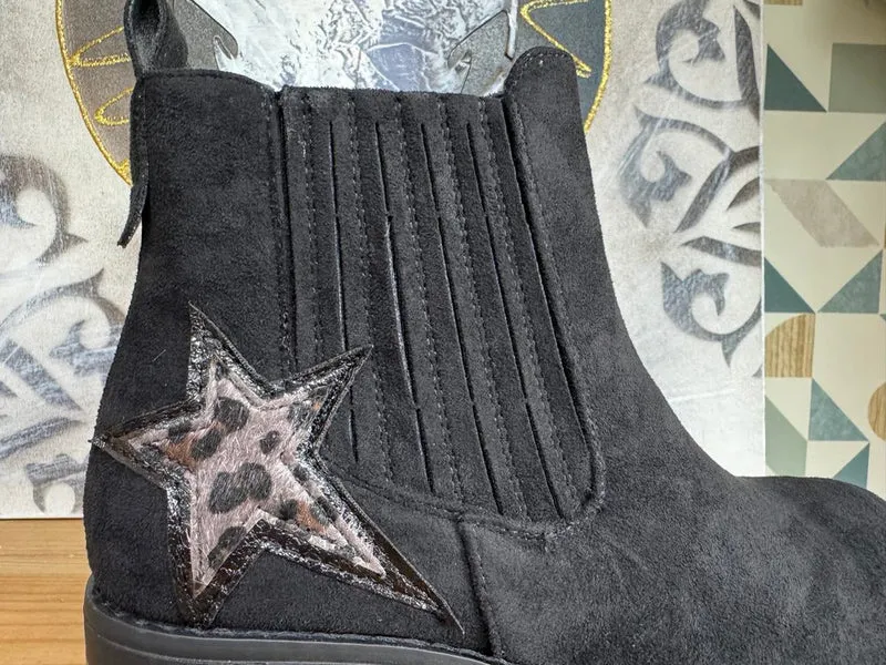 Boots Etoile noir