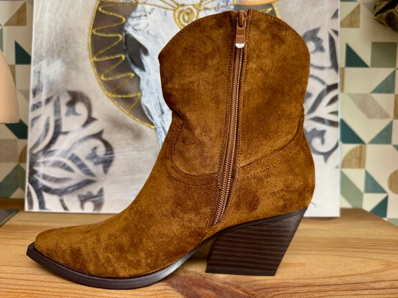 Bottines tiag Elisa caramel