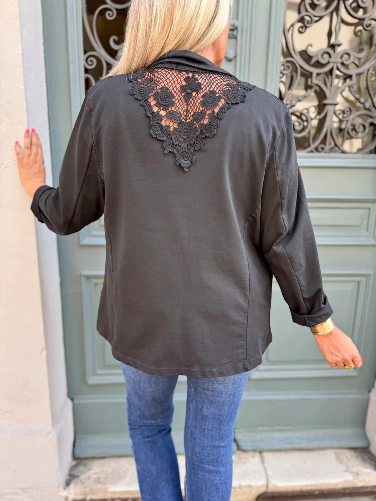 Veste tailleur Lorena noir