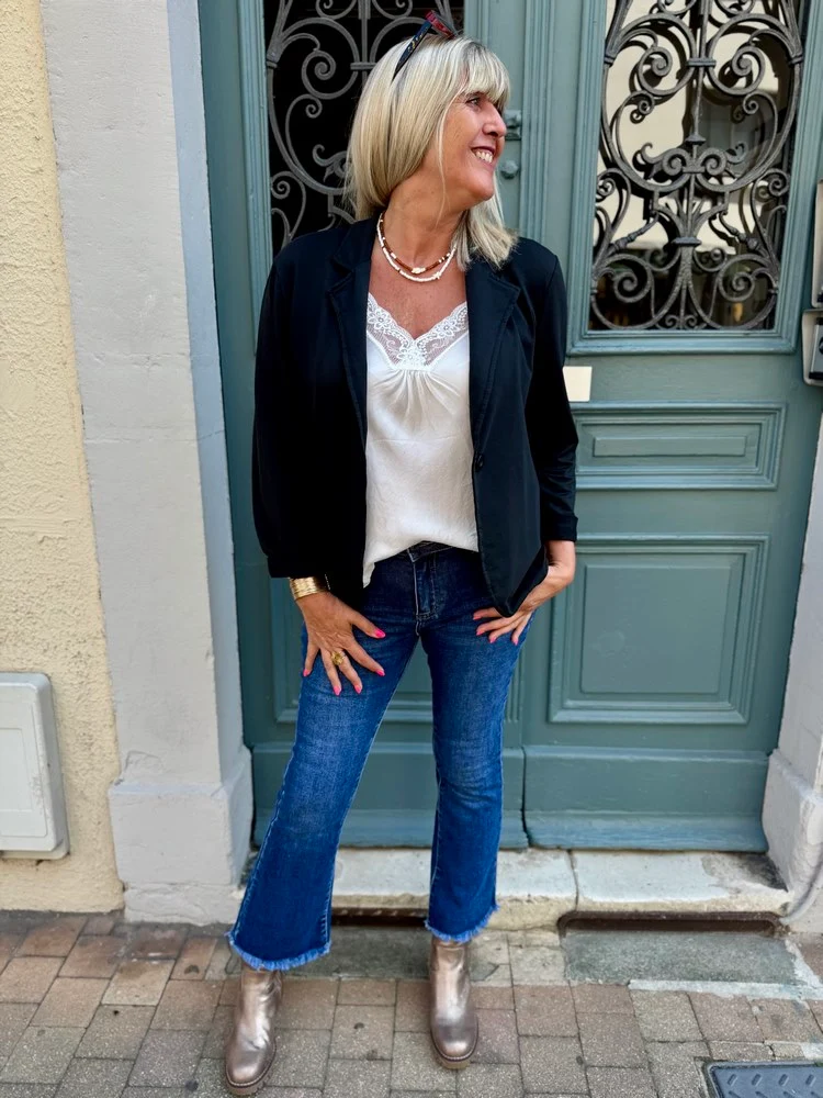 Veste tailleur Lorena noir