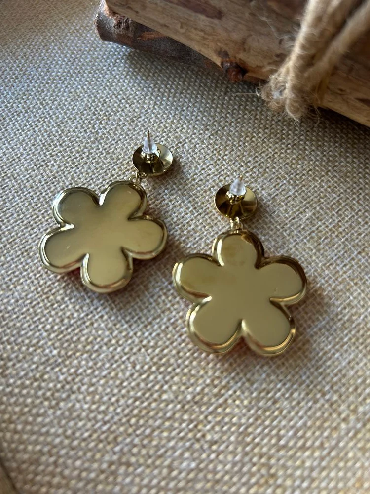 Boucles d'oreilles Agatha rose