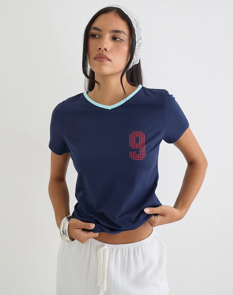 T-shirt Cima, couleur « Nine Stellar Navy »