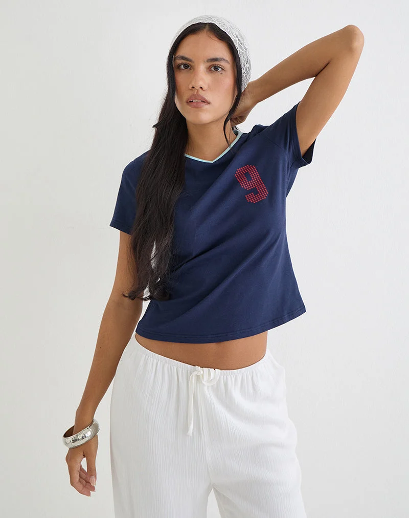 T-shirt Cima, couleur « Nine Stellar Navy »