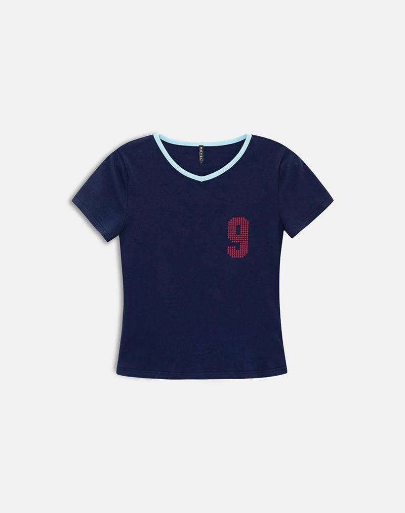 T-shirt Cima, couleur « Nine Stellar Navy »