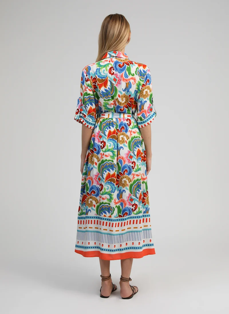 ROBE LONGUE OVINTALA lanzi multico