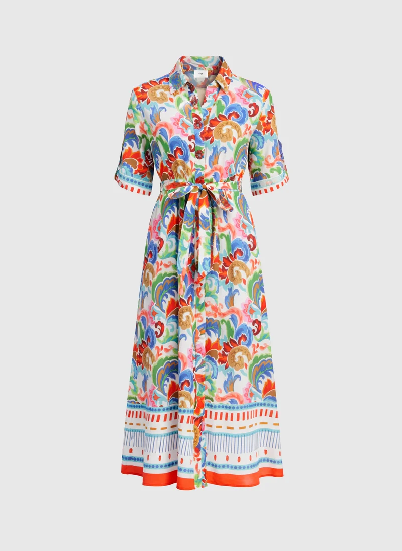 ROBE LONGUE OVINTALA lanzi multico
