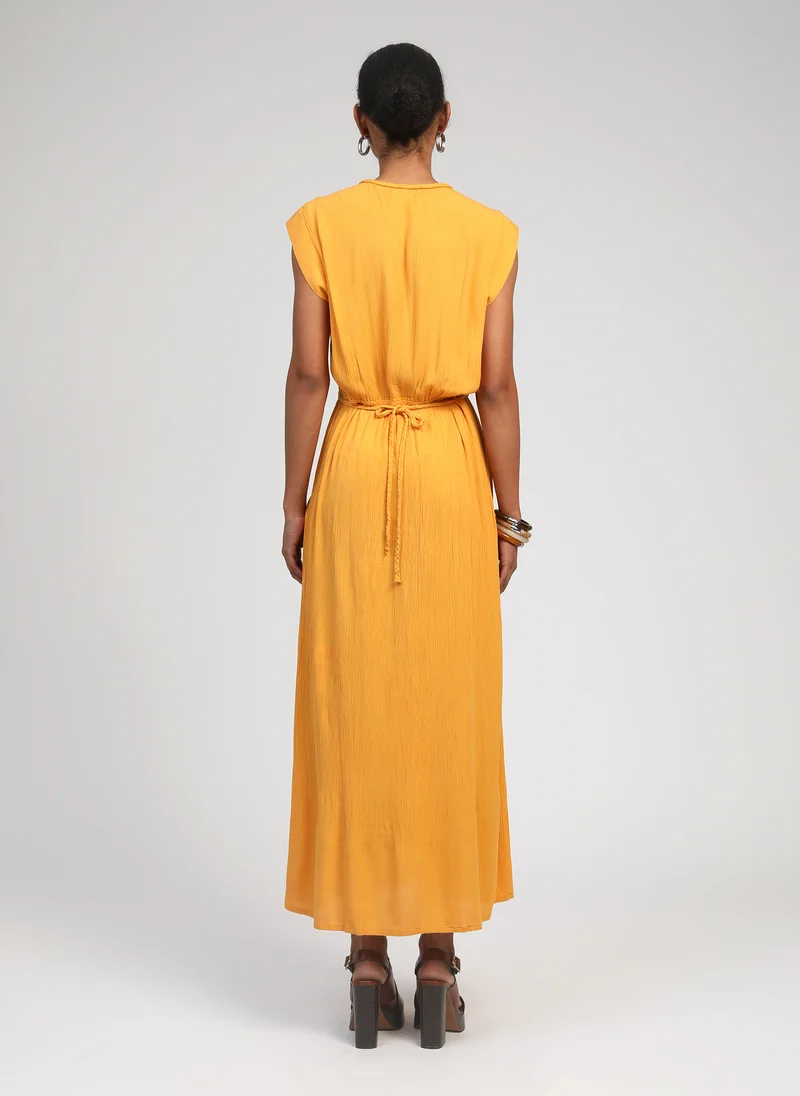 ROBE LONGUE OWESTINA soleil