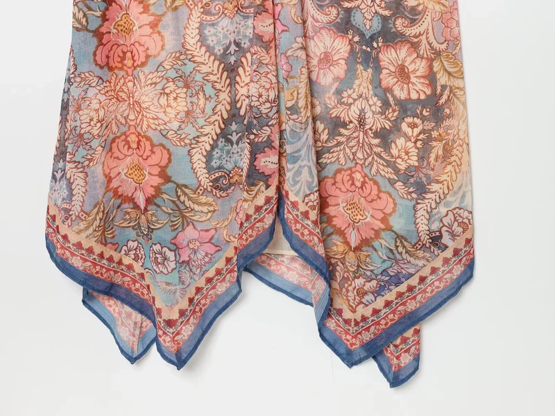 Robe Col Cou Bohemienne