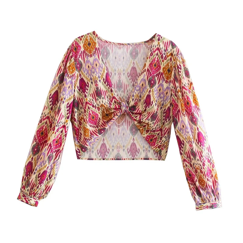 Jupe Short Vintage avec Noeud