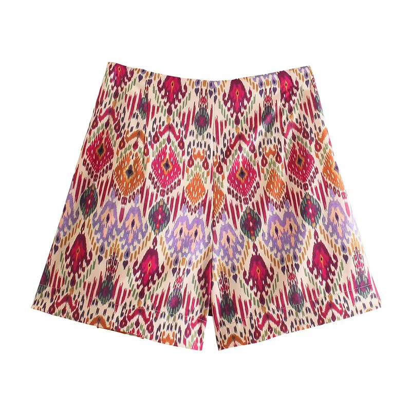 Jupe Short Vintage avec Noeud