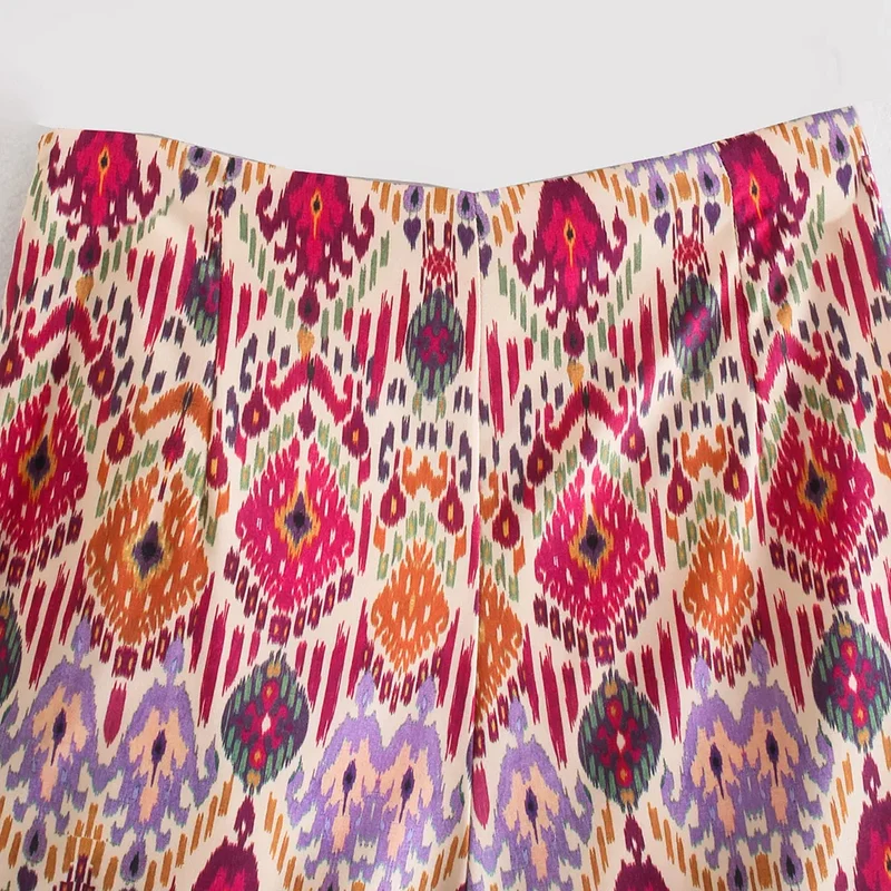 Jupe Short Vintage avec Noeud