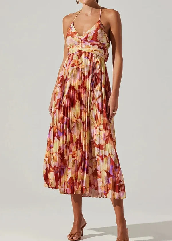 Robe mi longue boheme