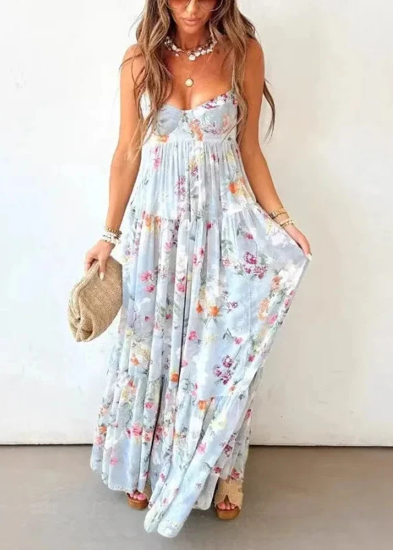 Robe en mousseline chic