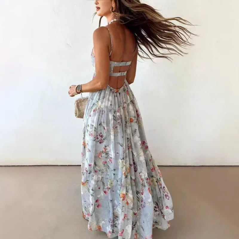 Robe en mousseline chic