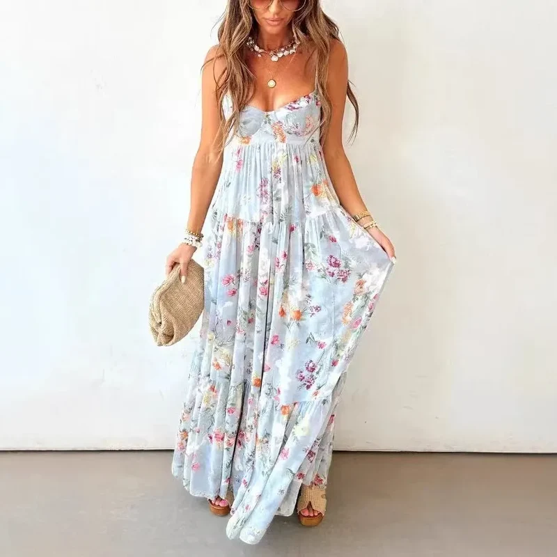 Robe en mousseline chic