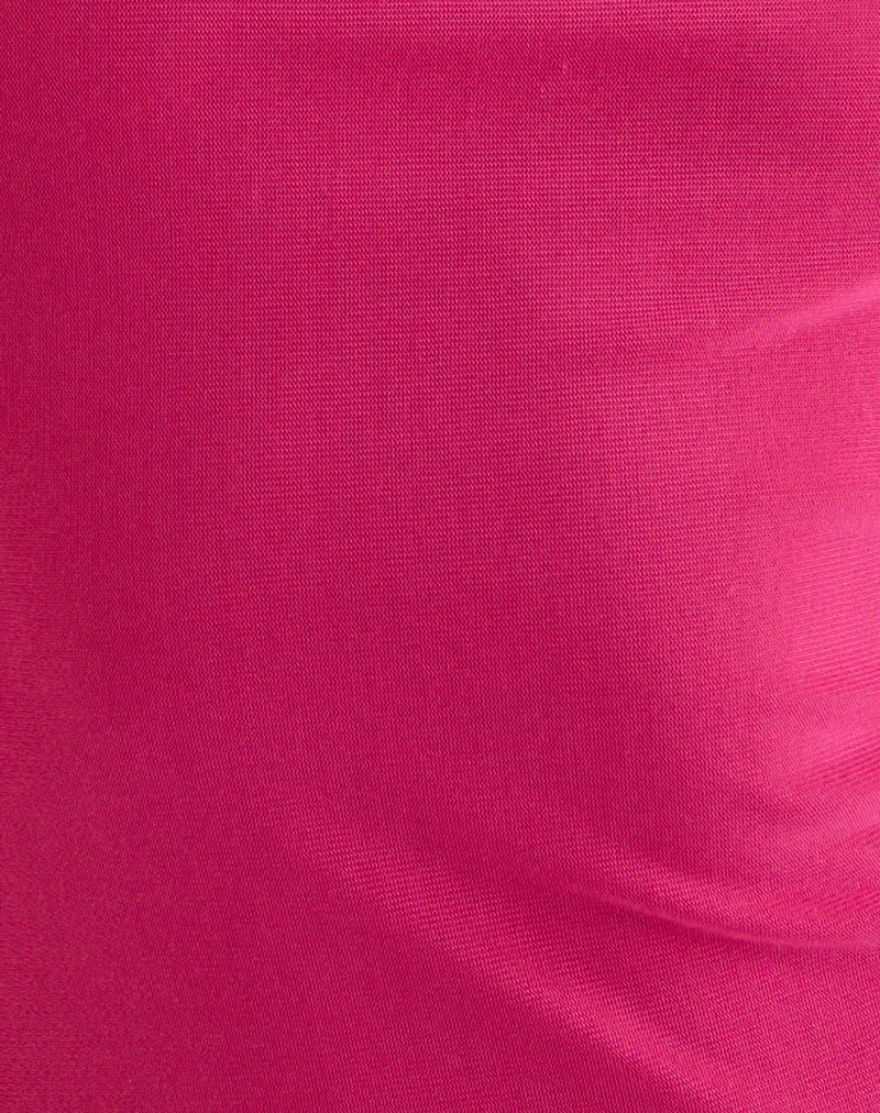 Haut Cami Barlyn en maille rose