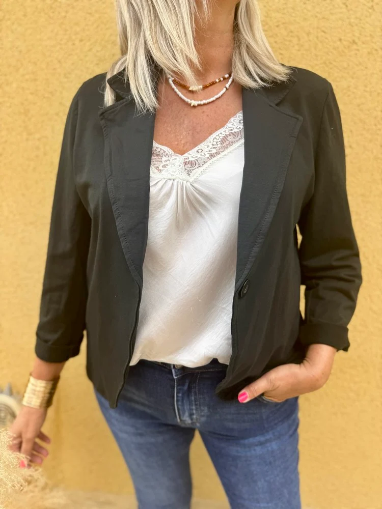 Veste tailleur Andréa noir