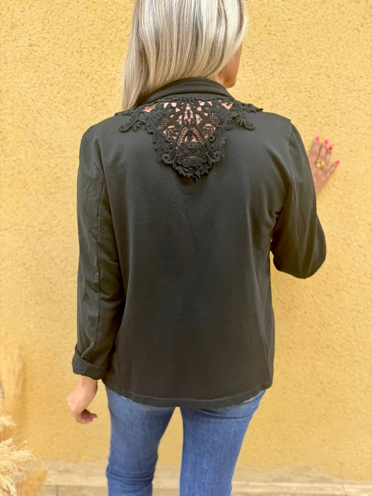 Veste tailleur Andréa noir