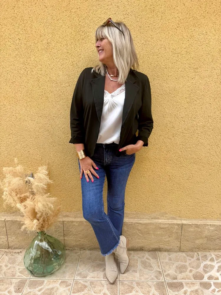 Veste tailleur Andréa noir