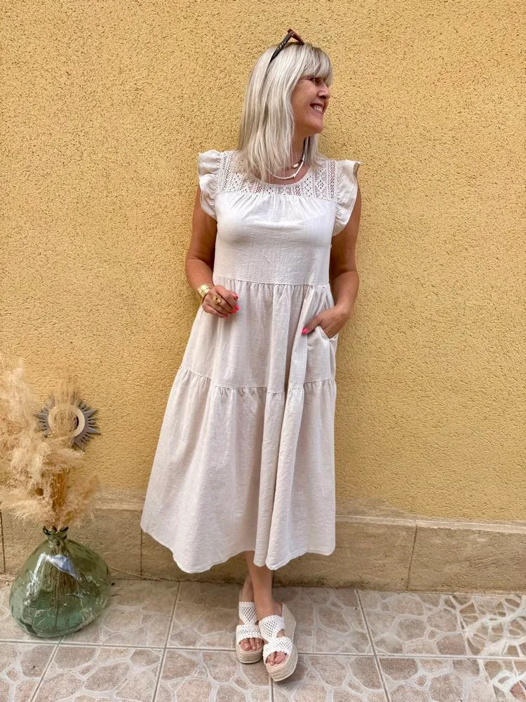 Robe Alice beige