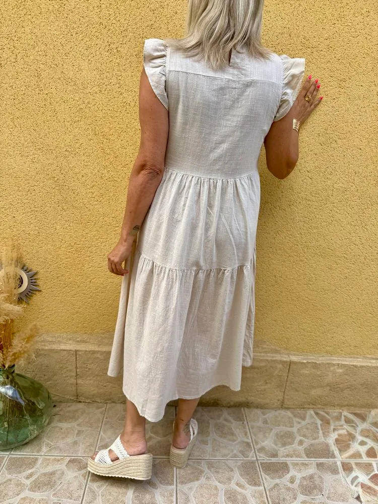 Robe Alice beige